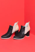 Colette Colour-Block Ankle Boot