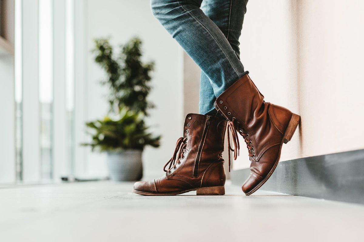 Heritage Leather Combat Boot