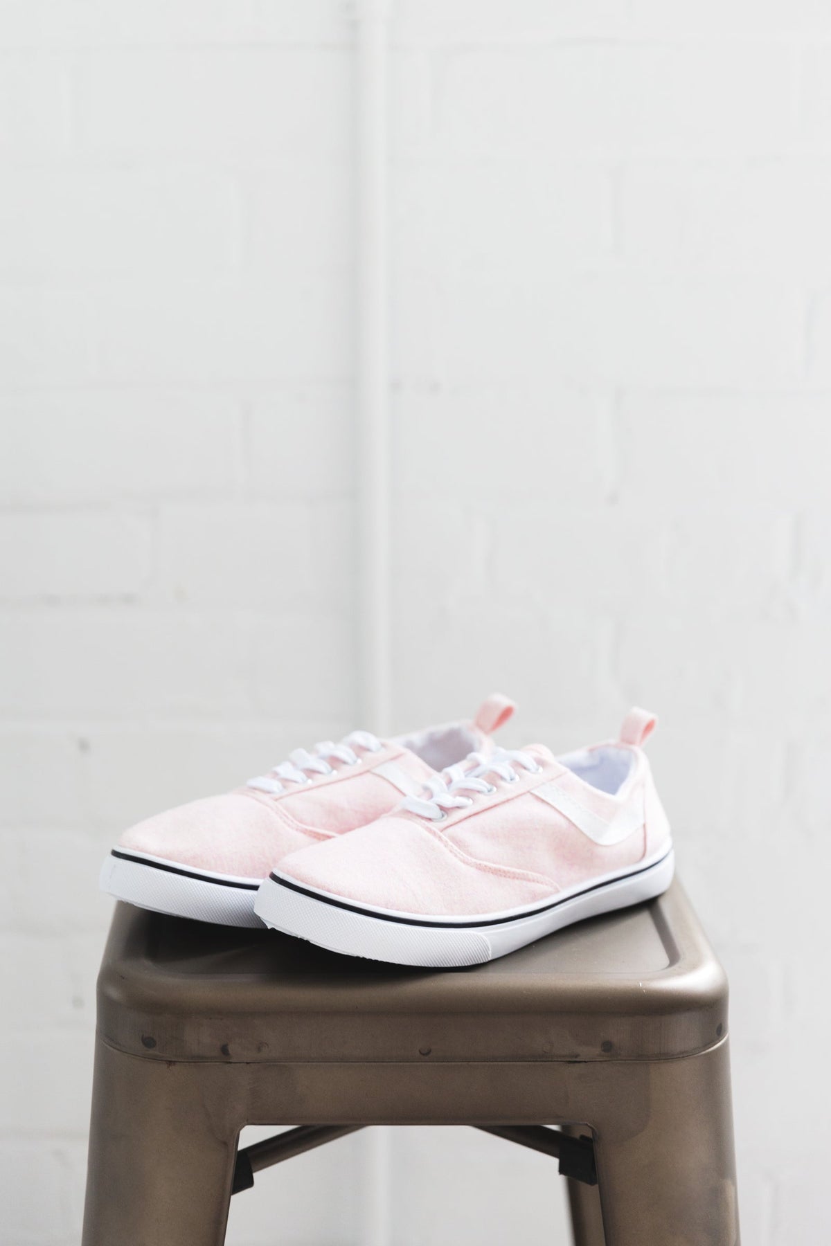 Blush Canvas Sneaker